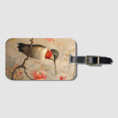 ヴィンテージハミングバードラゲージタグ ラゲッジタグ (正面横)