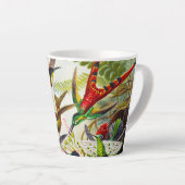 ヴィンテージハミングバード:アーンスト·ヘッケル カフェラテマグ (右アングル)