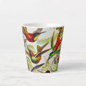 ヴィンテージハミングバード:アーンスト·ヘッケル カフェラテマグ (正面)