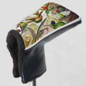 ヴィンテージハミングバード：アーンスト·ヘッケル ゴルフヘッドカバー (3/4 正面)