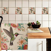 ヴィンテージハミングバード タイル