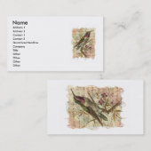 ヴィンテージハミングバード 名刺 (正面/裏面)