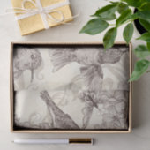 ヴィンテージハミング鳥のデコパージュ 薄葉紙 (ギフト)