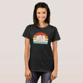 ヴィンテージハムスター動物飼育員レトロスタイル Tシャツ (正面フル)