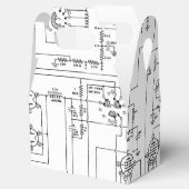 ヴィンテージハム無線送信機回路図 フェイバーボックス (オープン)