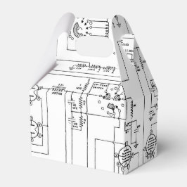 ヴィンテージハム無線送信機回路図 フェイバーボックス