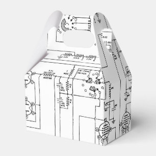 ヴィンテージハム無線送信機回路図 フェイバーボックス