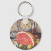 ヴィンテージハム・ディナー(グリーンビーンズとジャガイモ) キーホルダー (裏面)