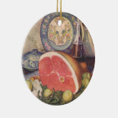 ヴィンテージハム・ディナー(グリーンビーンズとジャガイモ) セラミックオーナメント (右)