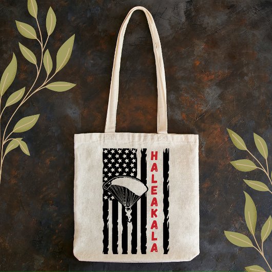 ヴィンテージハラカラパラグライディングスカイダイビング トートバッグ