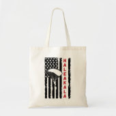 ヴィンテージハラカラパラグライディングスカイダイビング トートバッグ (正面)