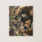 ヴィンテージハリウッドテーマファンシーパーティーとバルーン ジグソーパズル (縦)