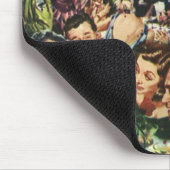 ヴィンテージハリウッドテーマファンシーパーティーとバルーン マウスパッド (コーナー)