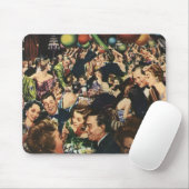 ヴィンテージハリウッドテーマファンシーパーティーとバルーン マウスパッド (マウス)