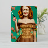 ヴィンテージハリウッドハッピーヴァレンティーンズゴールデンエイジ 箔シーズンカード (立ち正面)