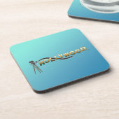 ヴィンテージハリウッド映画監督カメラコンパクトMi コースター (左側)