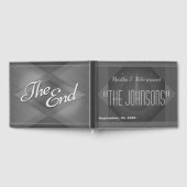 ヴィンテージハリウッド映画結婚タイトルのゲストブック ゲストブック (全面)