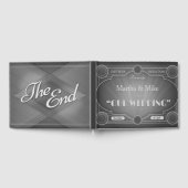 ヴィンテージハリウッド映画結婚タイトルのゲストブック ゲストブック (全面)