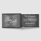 ヴィンテージハリウッド映画結婚タイトルのゲストブック ゲストブック (全面)