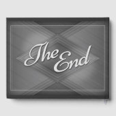 ヴィンテージハリウッド映画結婚タイトルのゲストブック ゲストブック (裏面)