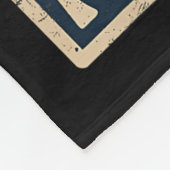 ヴィンテージハリスワルツ犬モムズのためにカマラアメリカF フリースブランケット (角)