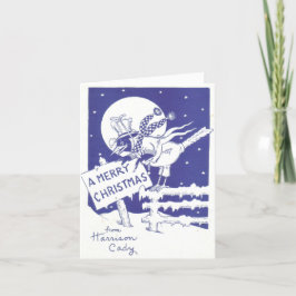 ヴィンテージハリソンカディクリスマスカード シーズンカード