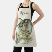 ヴィンテージハリソン・フィッシャー、クリスマスの新郎新婦 エプロン (インサイチュ)