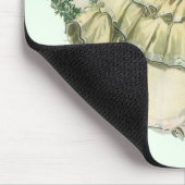 ヴィンテージハリソン・フィッシャー、クリスマスの新郎新婦 マウスパッド (コーナー)