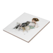 ヴィンテージハリソン・フィッシャー タイル (側面)