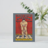 ヴィンテージハリーハンドカフハウディニ – ザジャイルブレーカー ポストカード (スタンド正面)