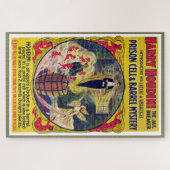 ヴィンテージハリーホーディニ刑務所セル&バレル謎 ジグソーパズル (横)