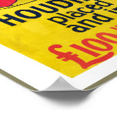 ヴィンテージハリーホーディニ刑務所セル&バレル謎 ポスター (角)