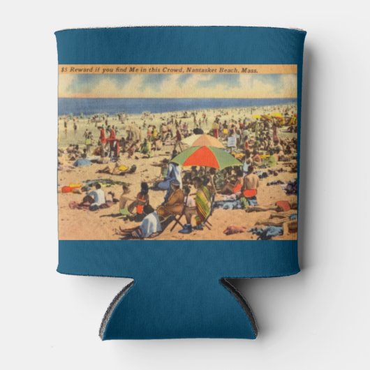 ヴィンテージハル、マス、マサチューセッツ州ナンタスケットビーチ 缶クーラー (正面)