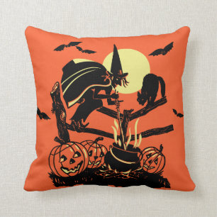 ヴィンテージハロウィッチオンフェンス クッション