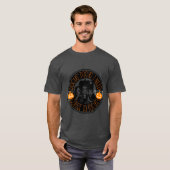 ヴィンテージハロウィンおもしろい映画レトロ Tシャツ (正面フル)