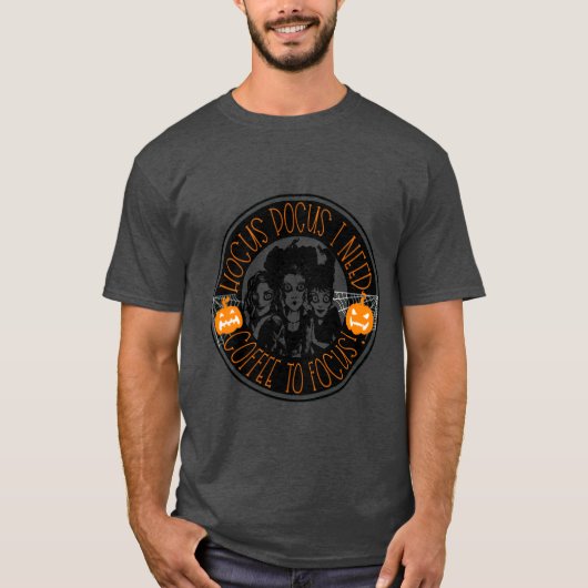 ヴィンテージハロウィンおもしろい映画レトロ Tシャツ (正面)