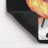 ヴィンテージハロウィンきらめくの衣装パーティー マウスパッド (コーナー)