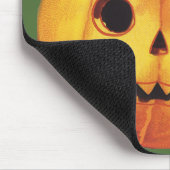 ヴィンテージハロウィンのかわいい黒猫カボチャ マウスパッド (コーナー)