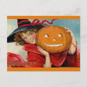 ヴィンテージハロウィンはがき ポストカード