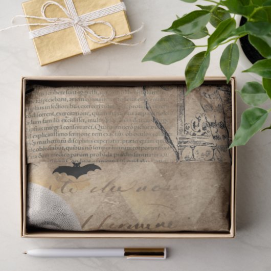 ヴィンテージハロウィンエフエマデクページ 薄葉紙 (ギフト)