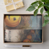 ヴィンテージハロウィンカボチャパーティー組織 薄葉紙 (ギフト)