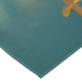 ヴィンテージハロウィンカボチャ幽霊と黒猫 テーブルクロス (アングル)