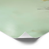 ヴィンテージハロウィンカボチャ幽霊と黒猫 ポスター (コーナー)