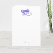 ヴィンテージハロウィンカボチャ折り畳みカード カード (裏面)