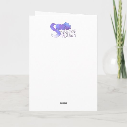 ヴィンテージハロウィンカボチャ折り畳みカード カード (裏面)