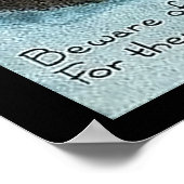 ヴィンテージハロウィンカボチャ魔女ポスター ポスター (角)