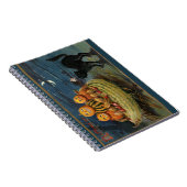 ヴィンテージハロウィンカボチャ ノートブック (右側)