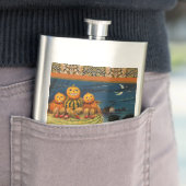 ヴィンテージハロウィンカボンプキンズブラックキャット フラスク (インサイチュ)