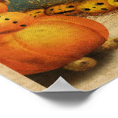 ヴィンテージハロウィンカボンプキンファームポスタープリント ポスター (角)