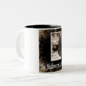 ヴィンテージハロウィンカルドロン ツートーンマグカップ (正面左)